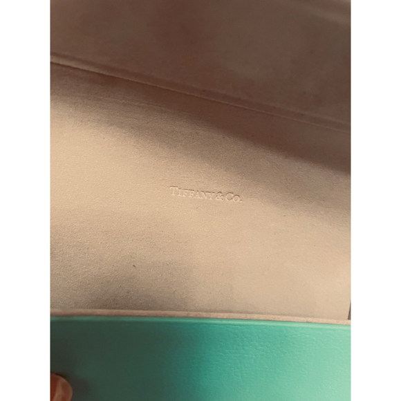 Women's Tiffany & Co. Brown and Blue Glasses One Size Case Included - Picture 4 of 11